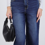 Jeans cropped básico