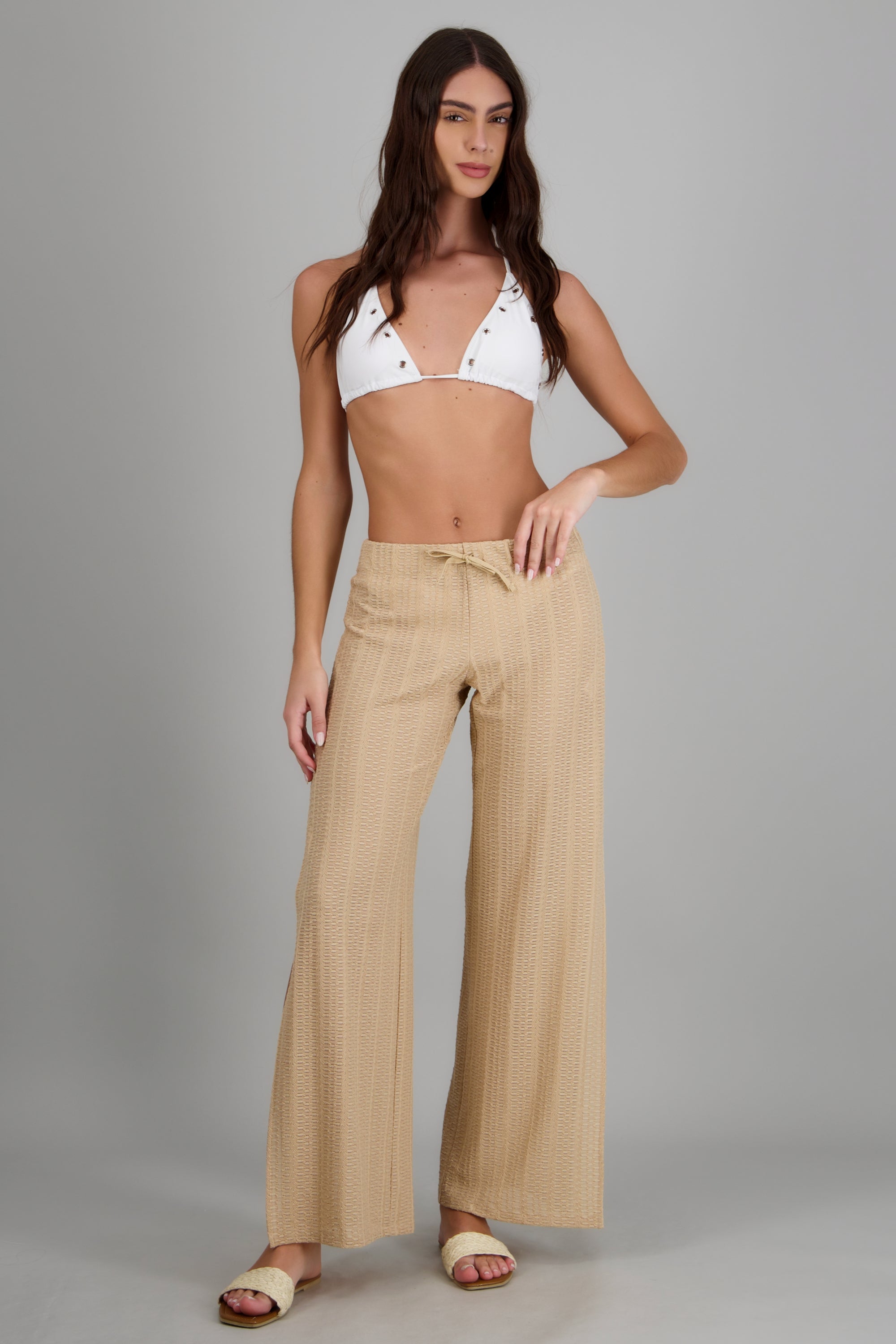 Pantalón ligero jareta KHAKI