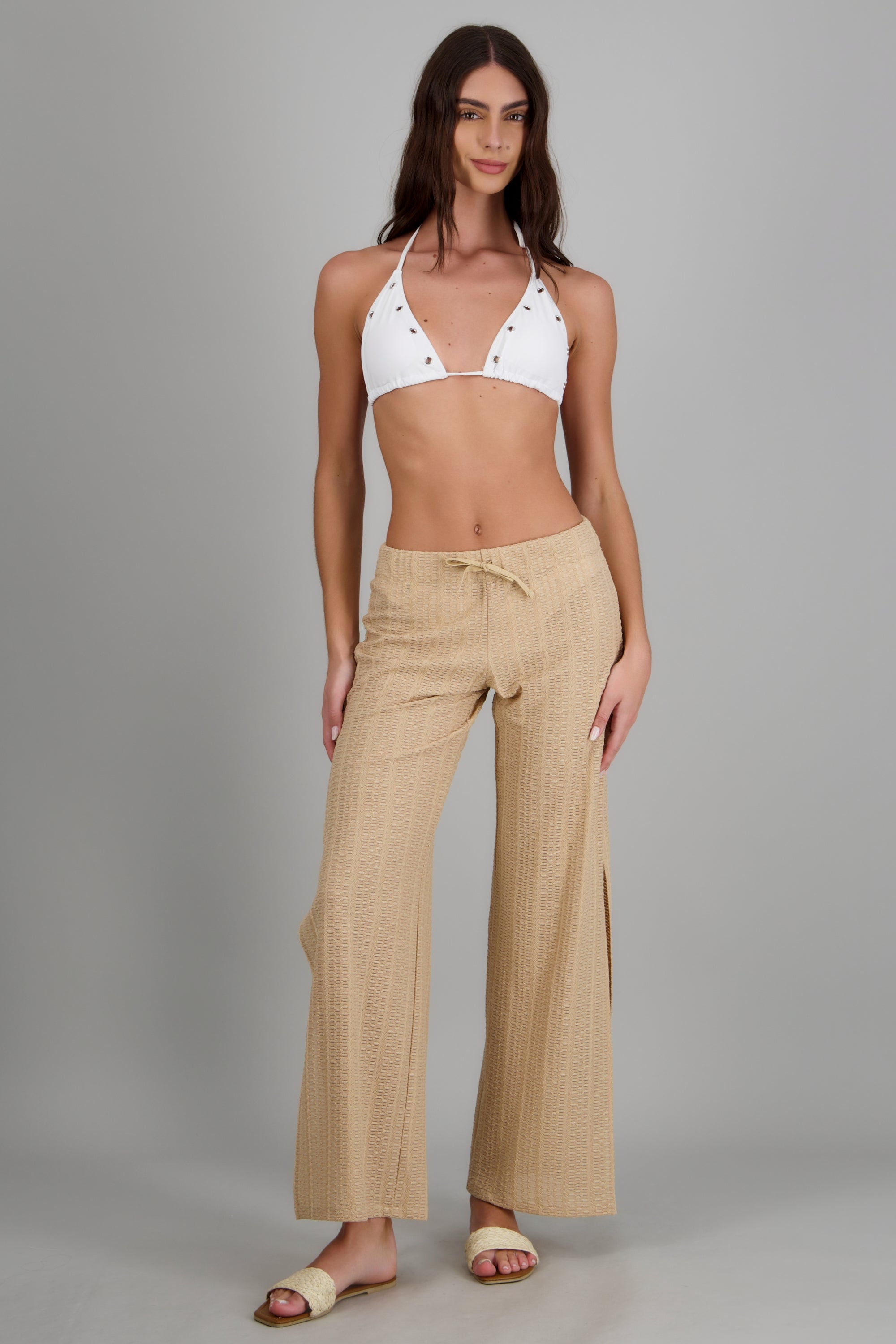Pantalón ligero jareta KHAKI