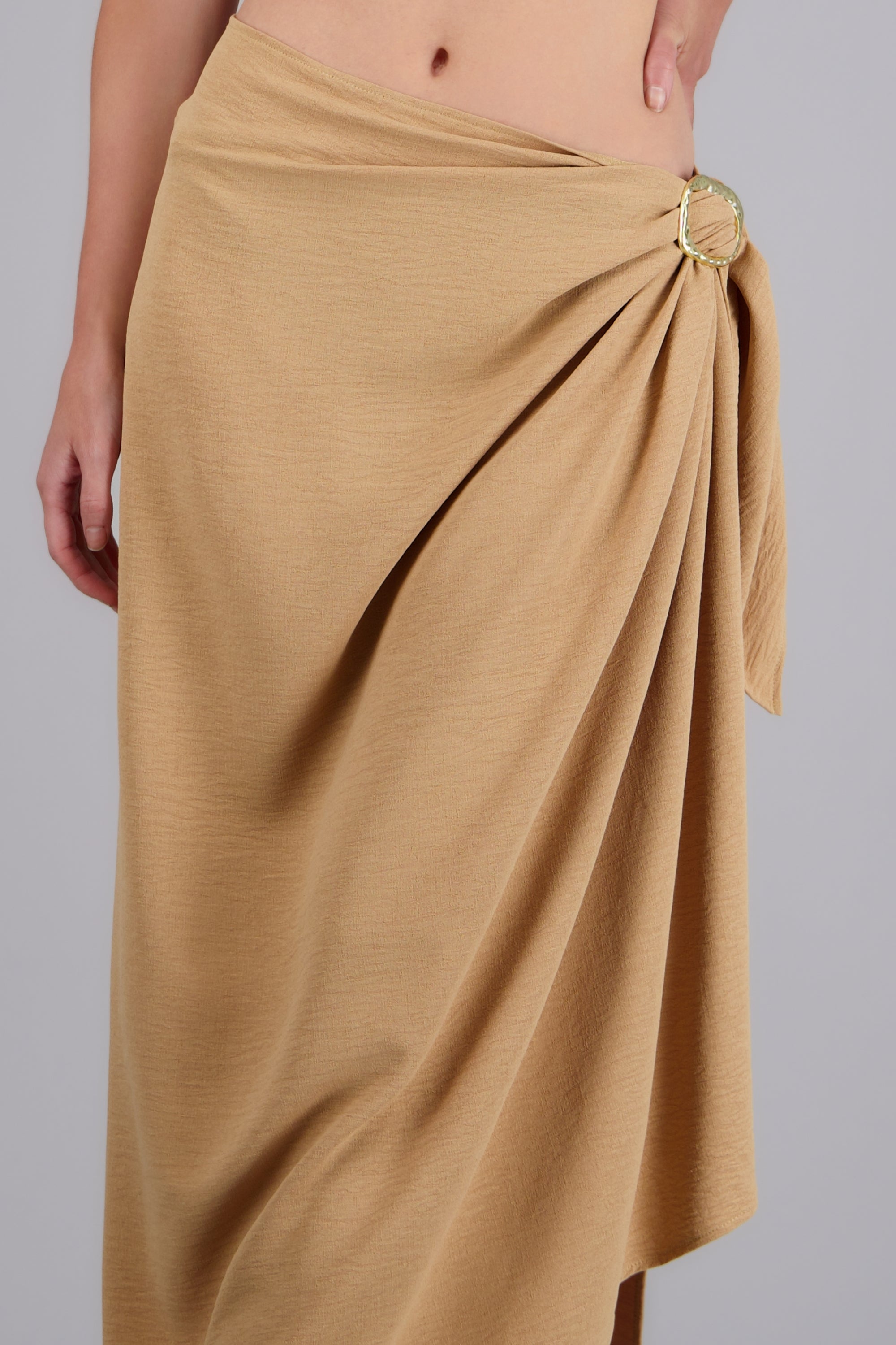 Pareo detalle metalico KHAKI