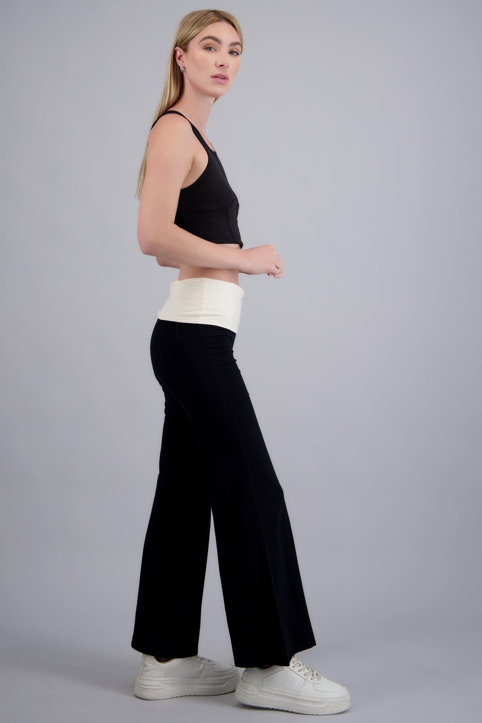 Leggings contraste NEGRO BLANCO