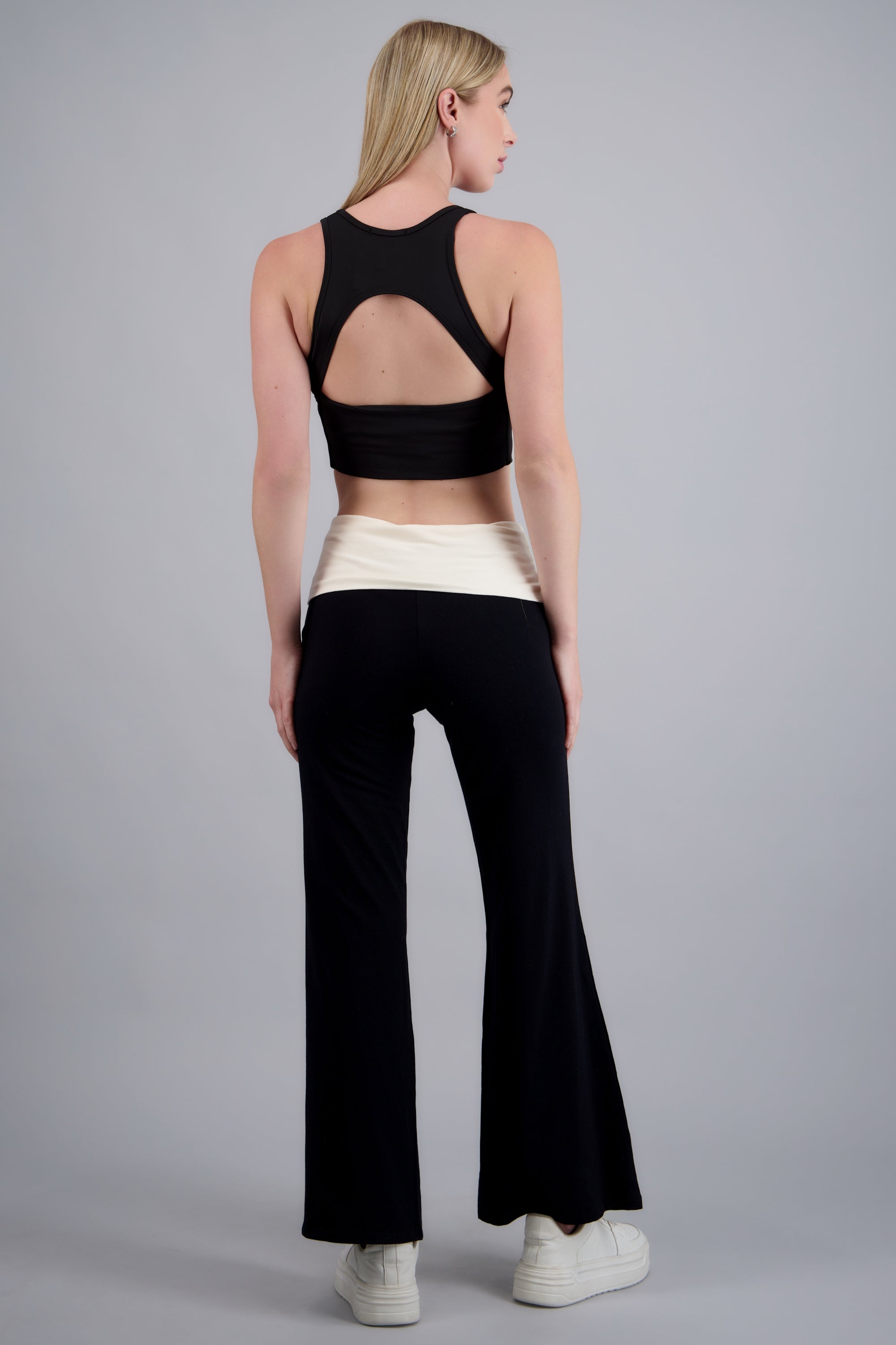 Leggings contraste NEGRO BLANCO