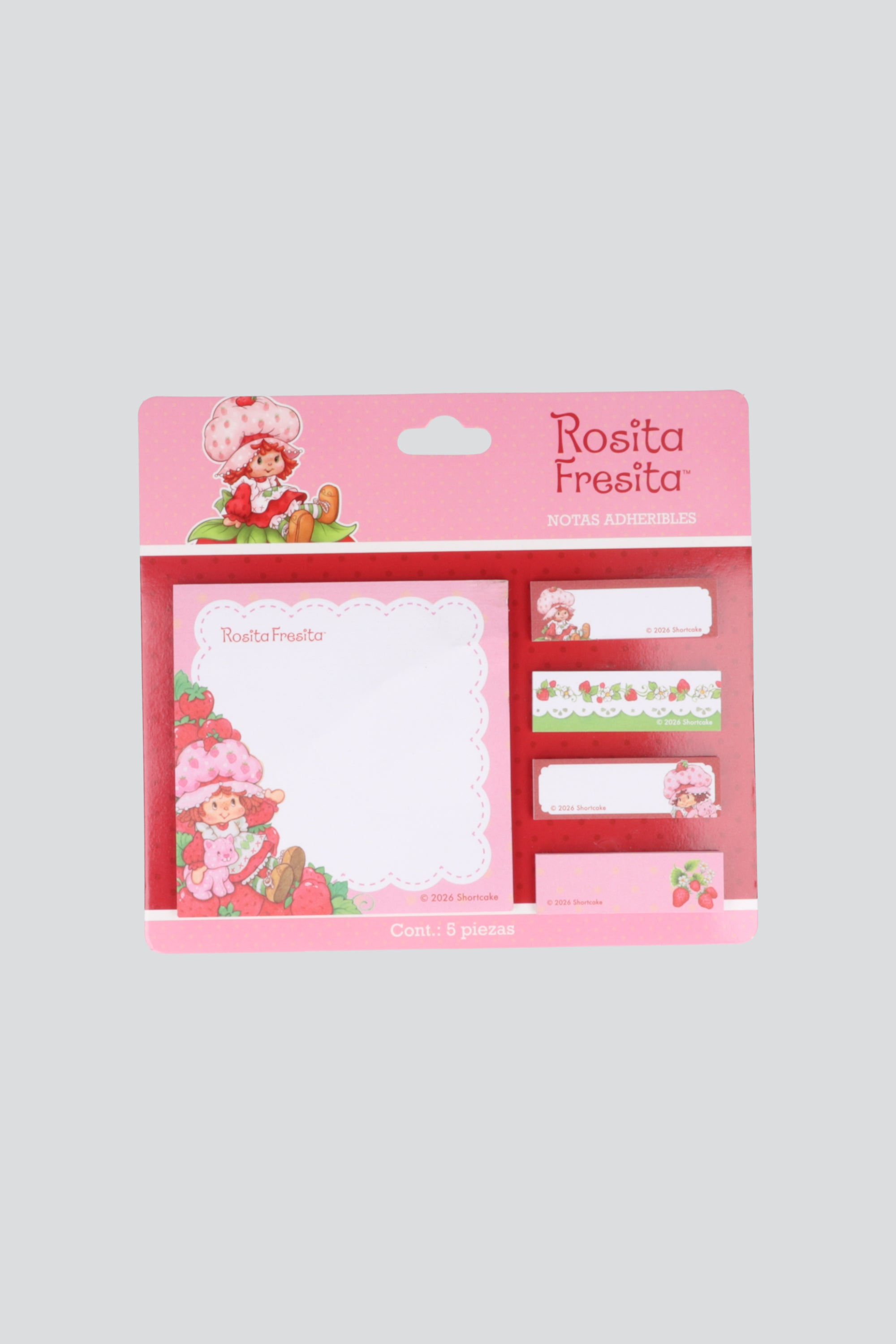 Notas adheribles rosita fresita ROJO COMBO