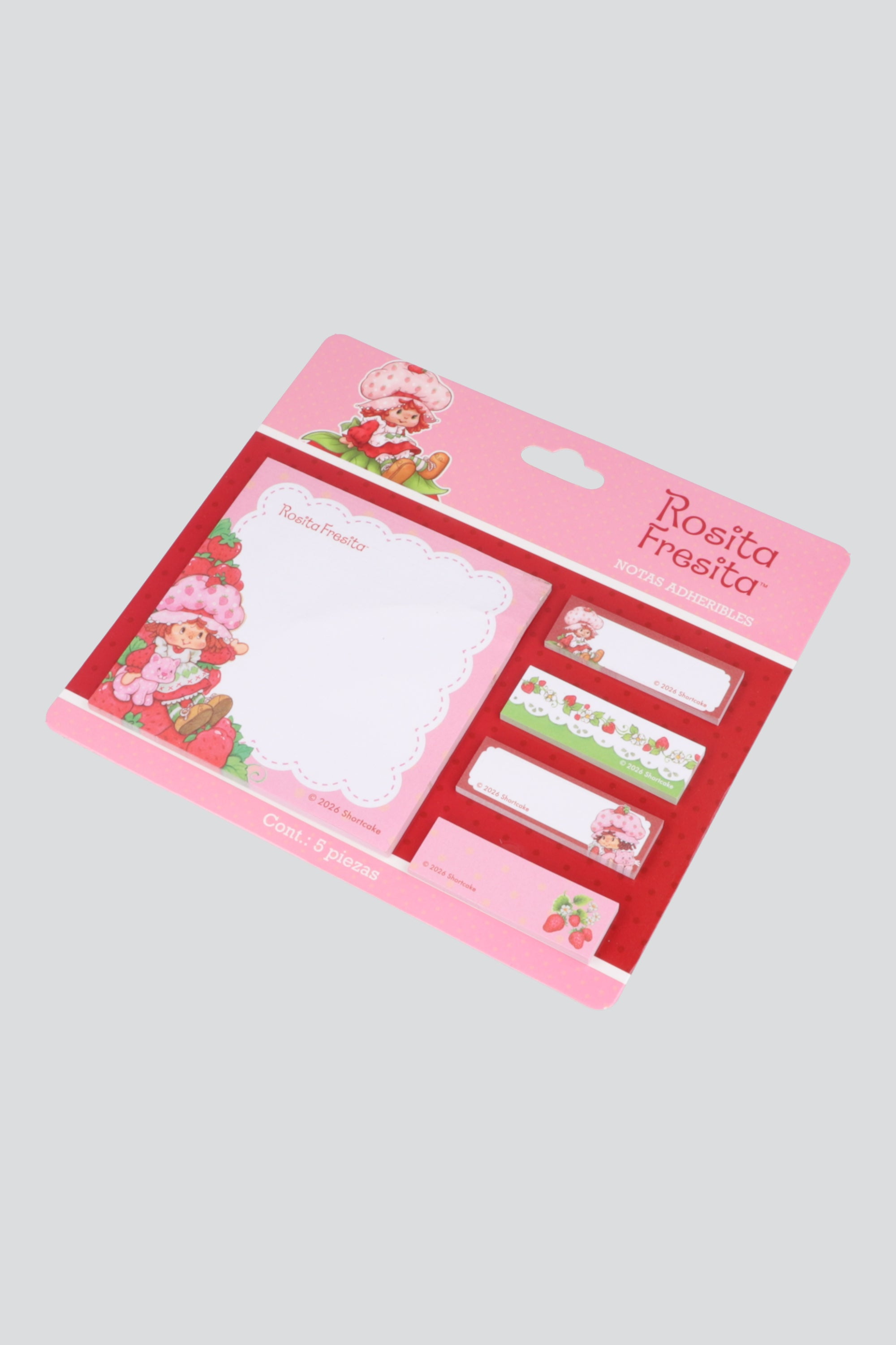 Notas adheribles rosita fresita ROJO COMBO