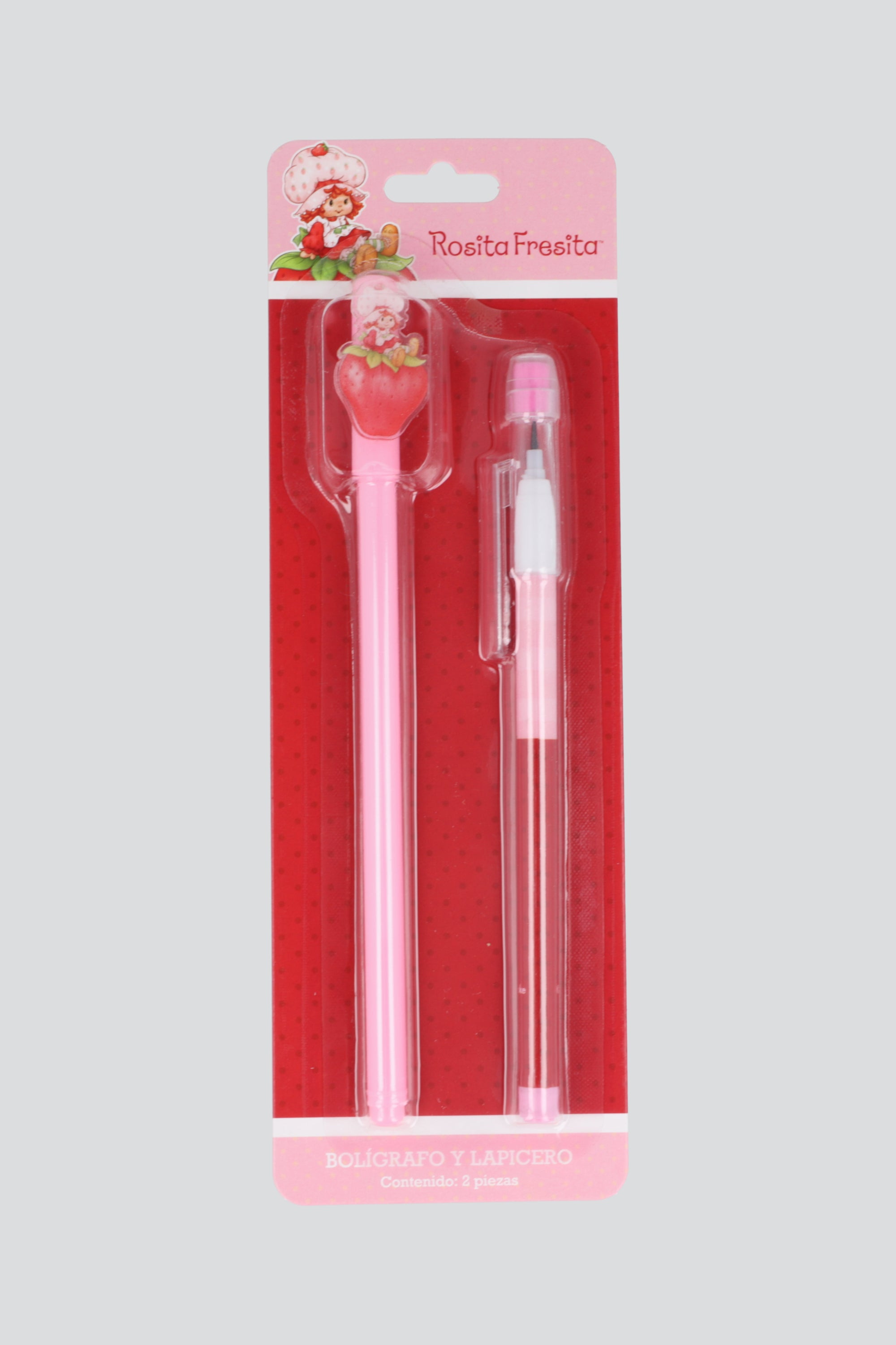 Set de pluma y lapicero rosita frestita ROJO COMBO