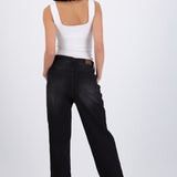 Wide leg jeans