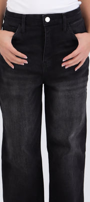 Wide leg jeans