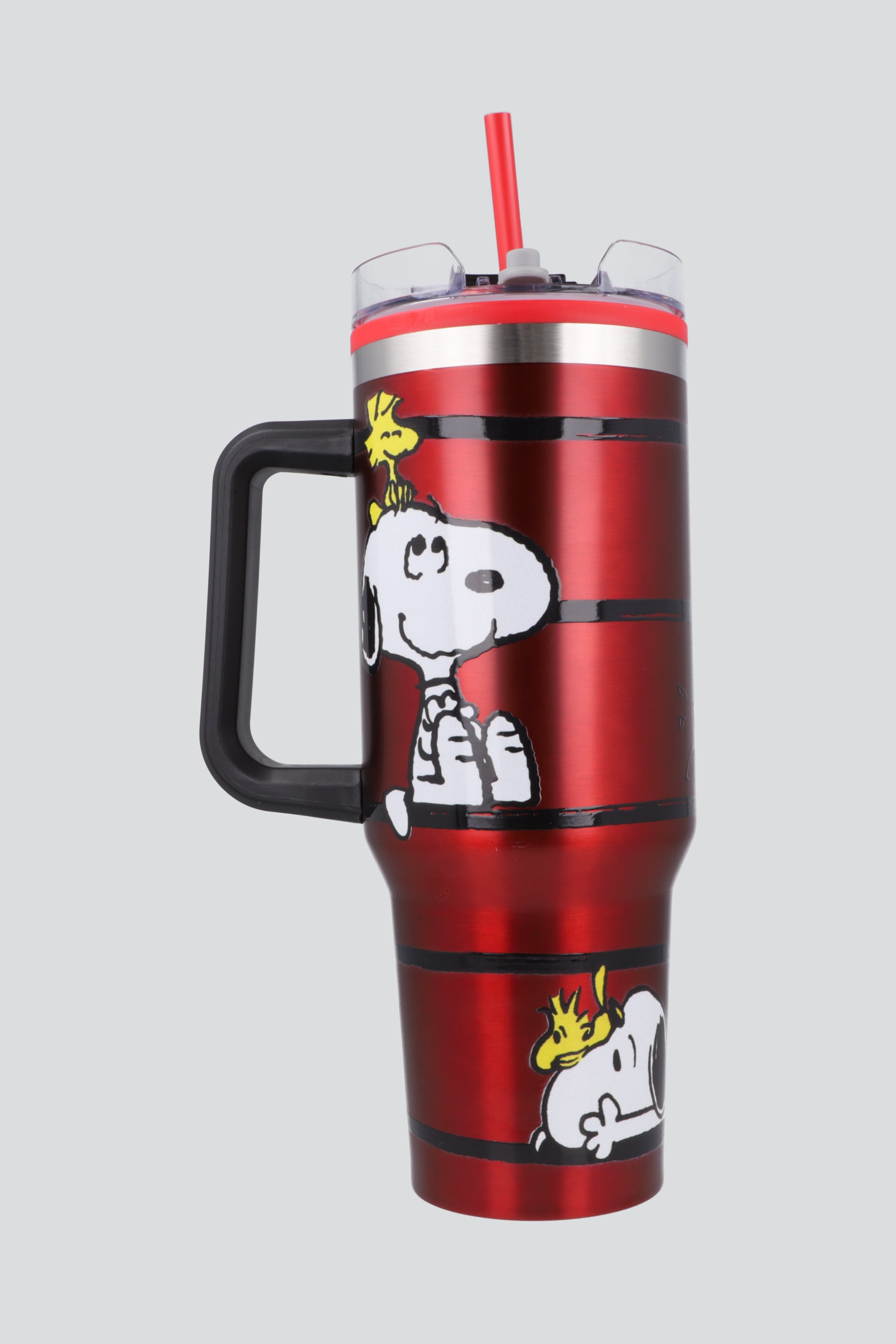 Termo doble pared Snoopy y Woodstock 1.2 L ROJO COMBO