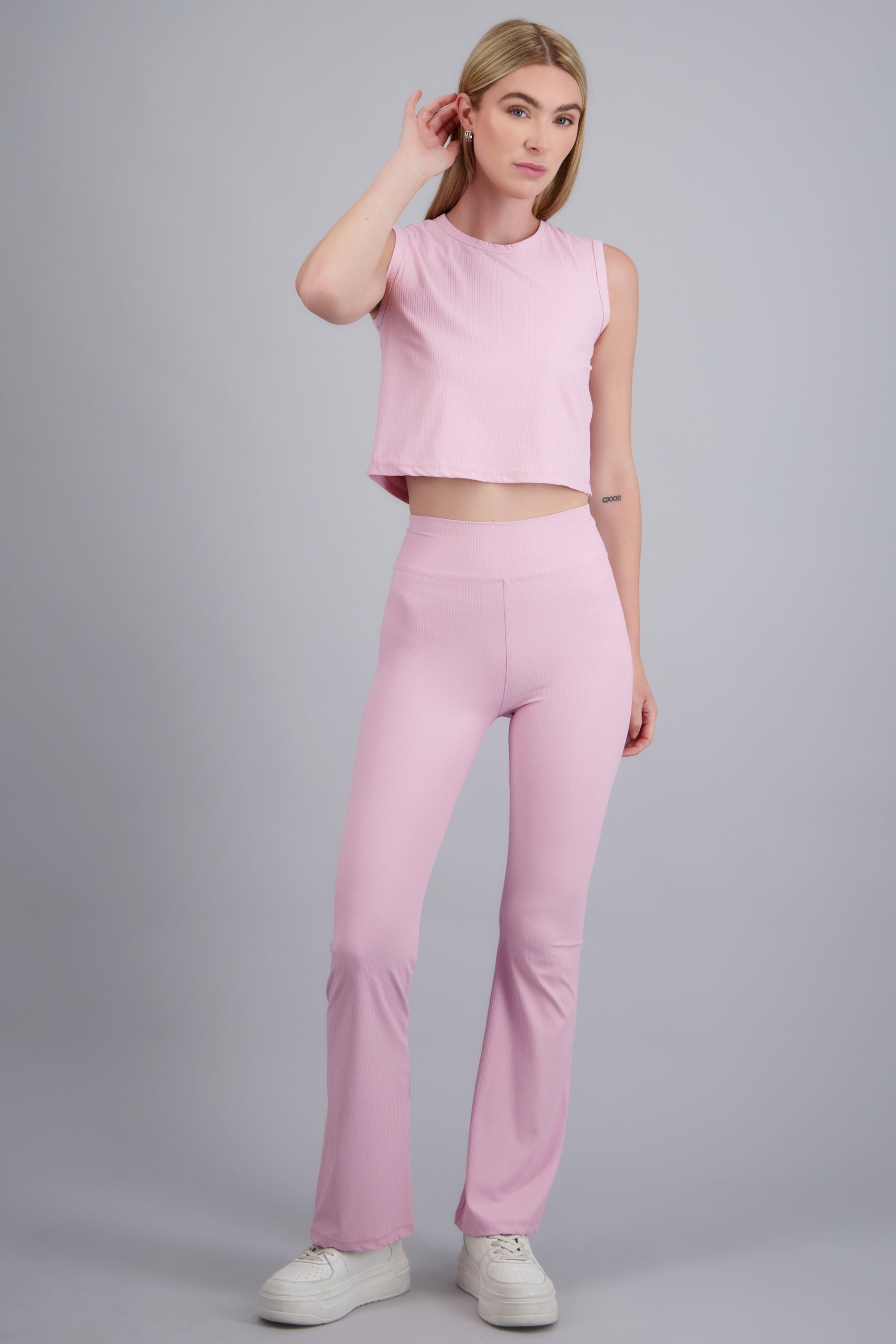 Leggings rib flare ROSA