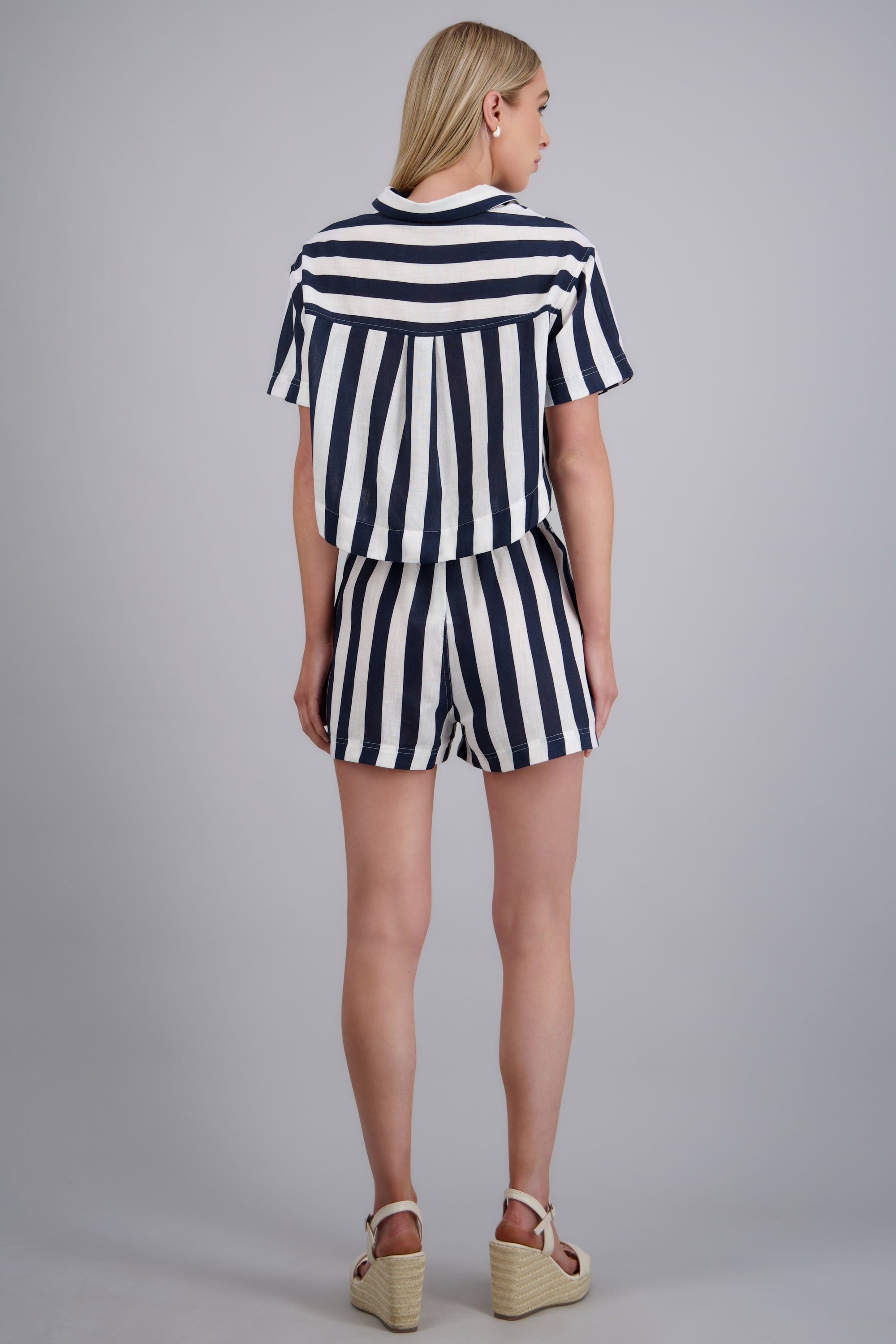 Shorts ligeros rayas MARINO COMBO