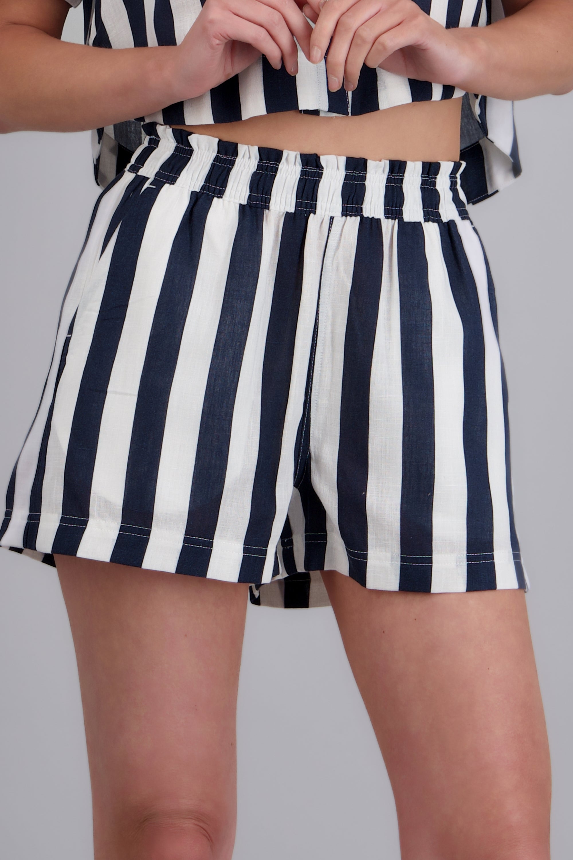 Shorts ligeros rayas MARINO COMBO