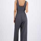 Jumpsuit tirantes detalle cinturon