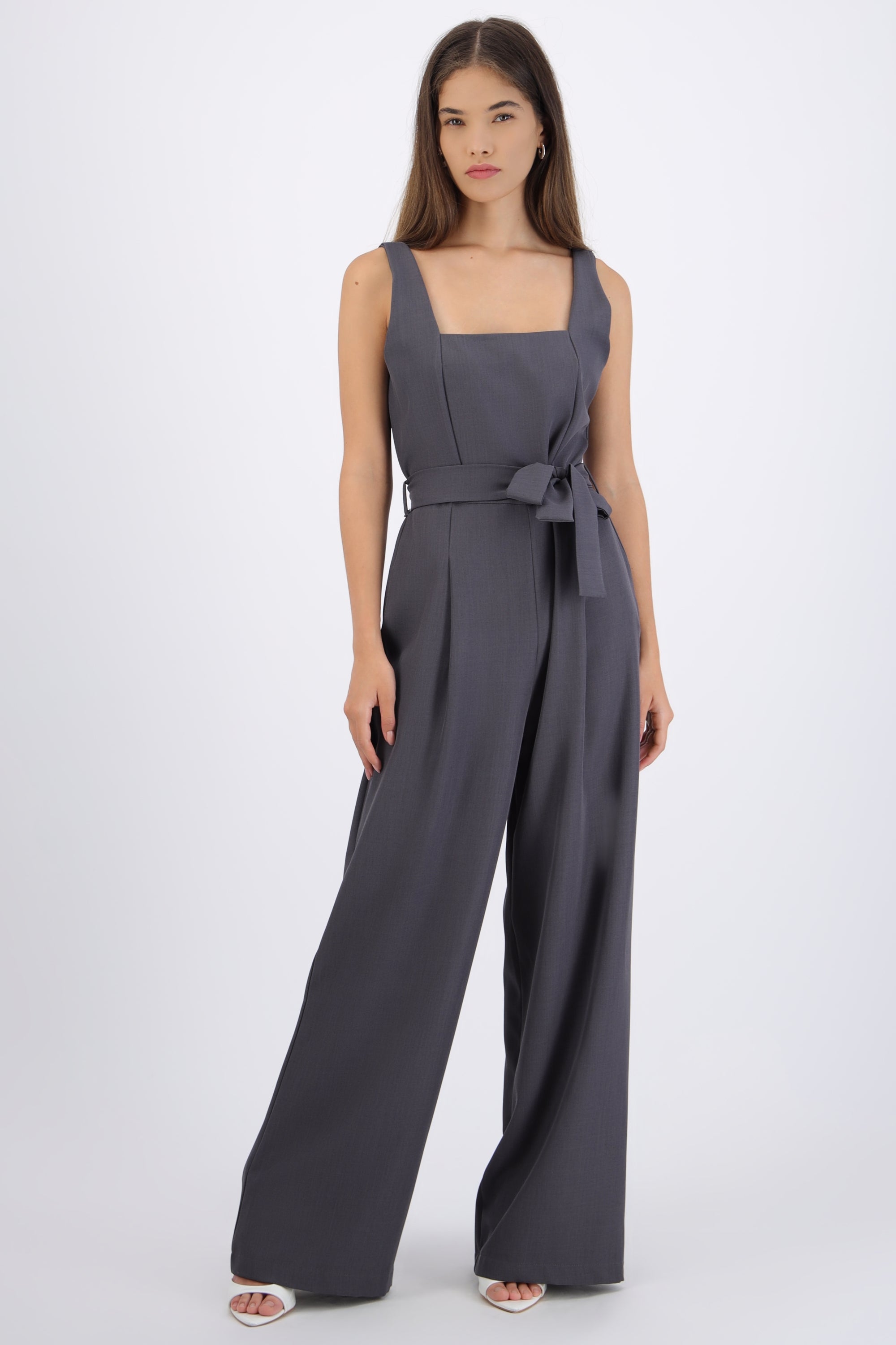 Jumpsuit tirantes detalle cinturon