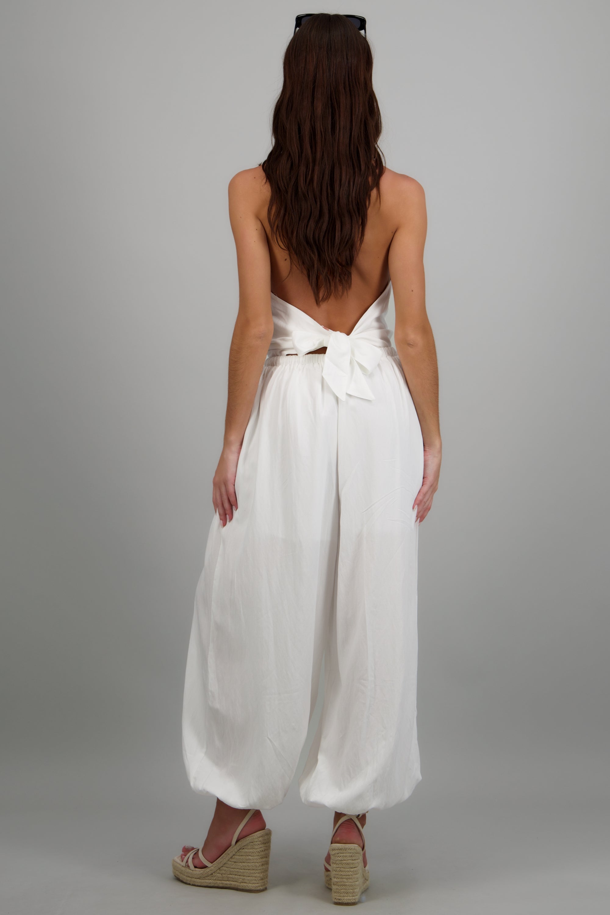 Pantalon fluido ligero BLANCO