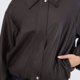 Bomber efecto piel globo