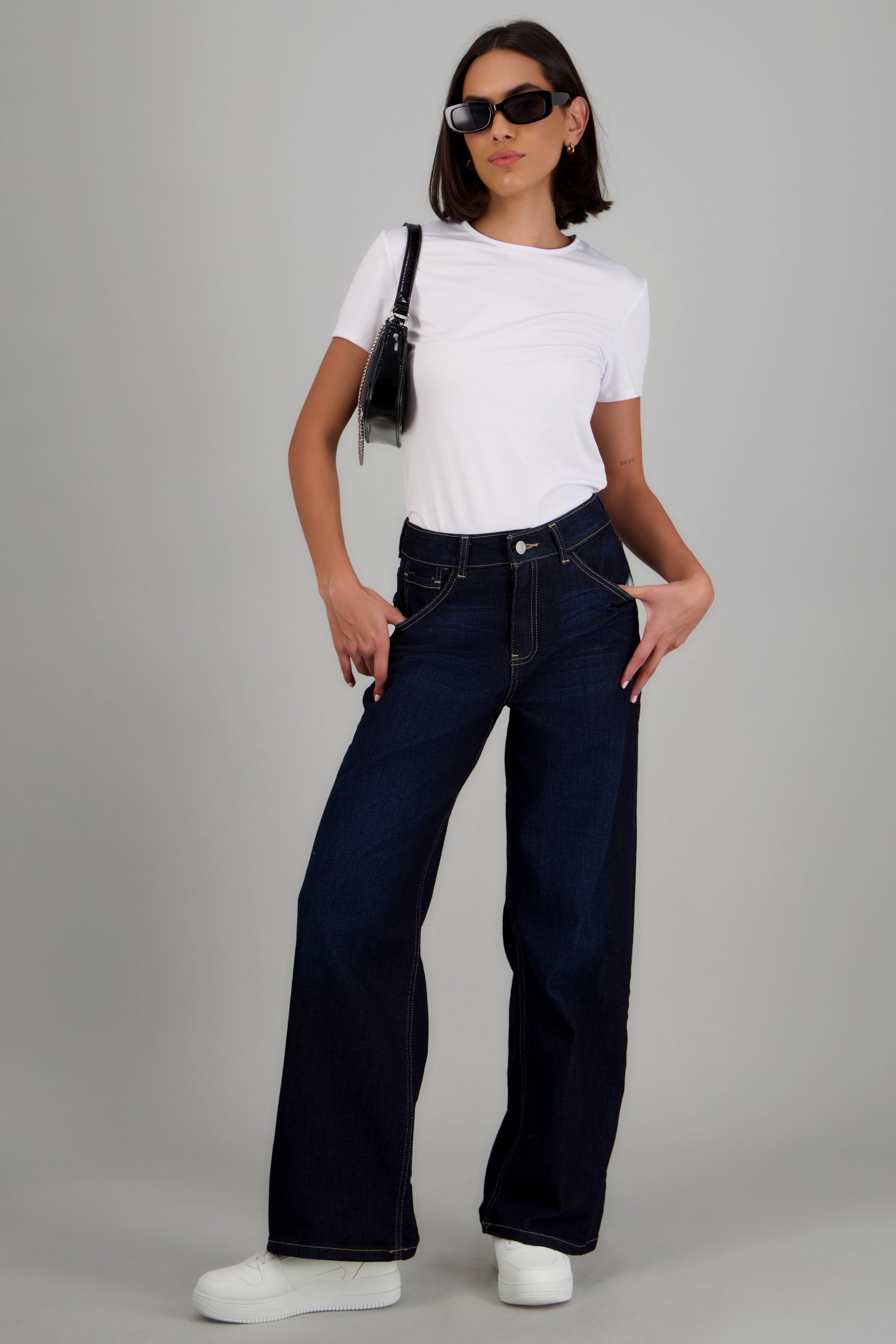 Jeans wide leg básicos INDIGO