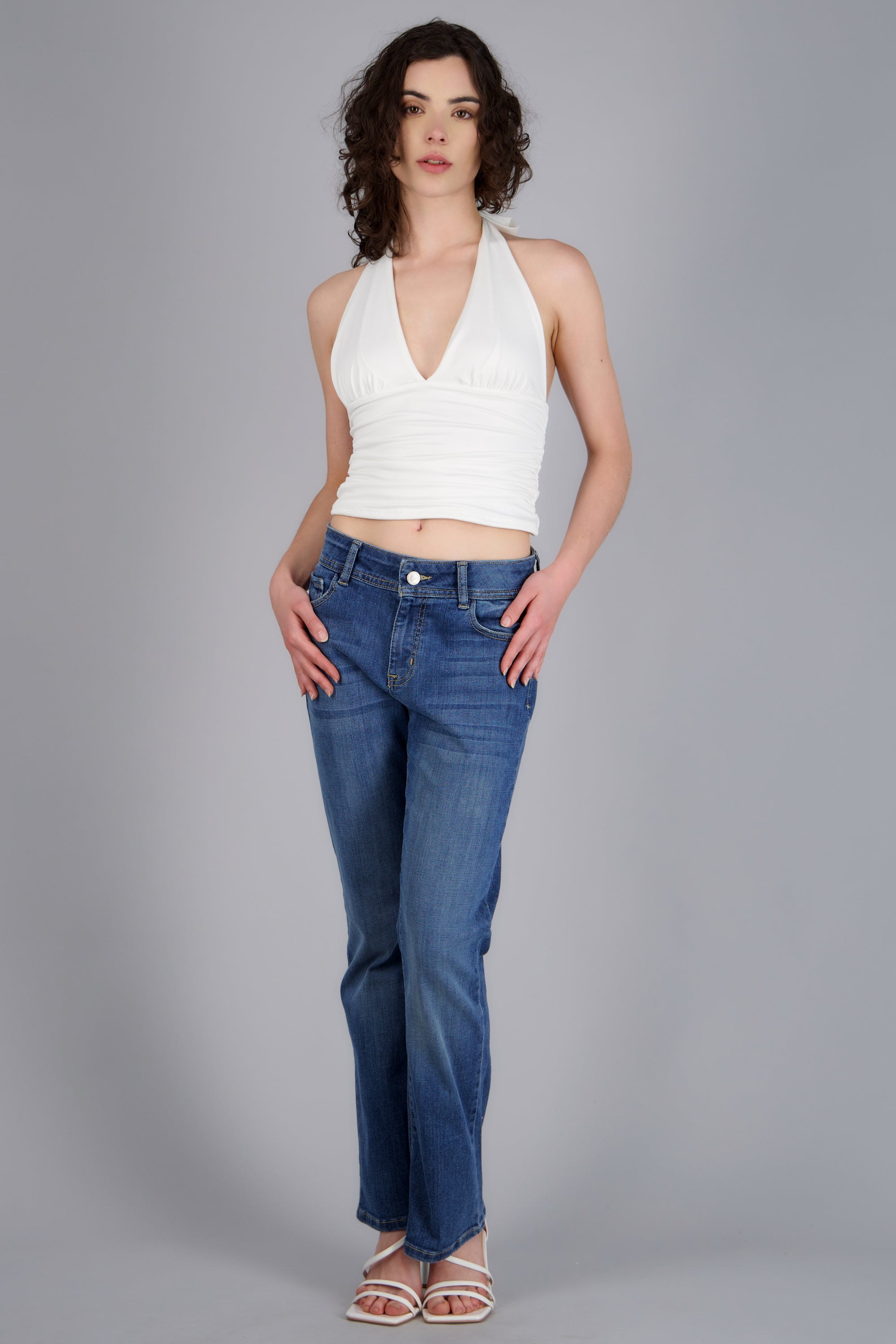Jeans flare slim MEDIUM WASH