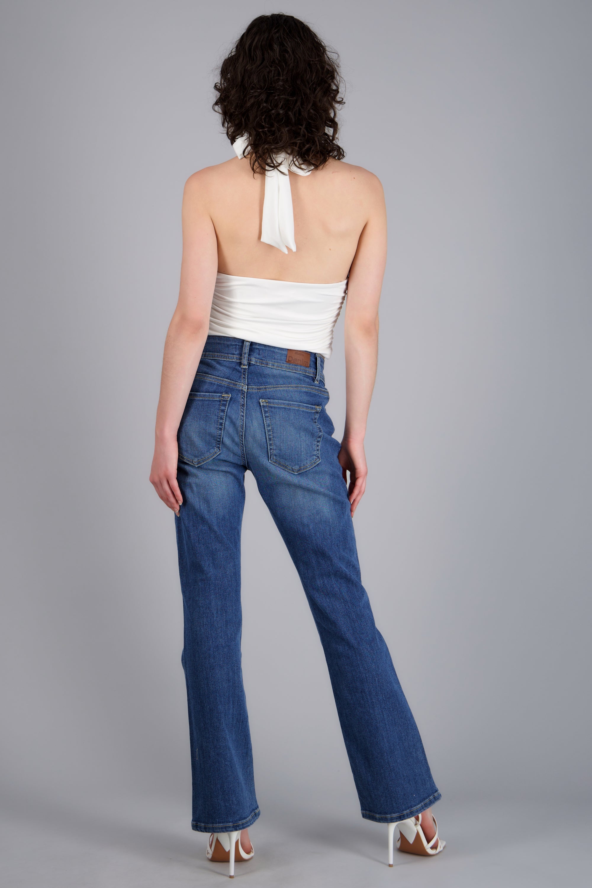 Jeans flare slim MEDIUM WASH