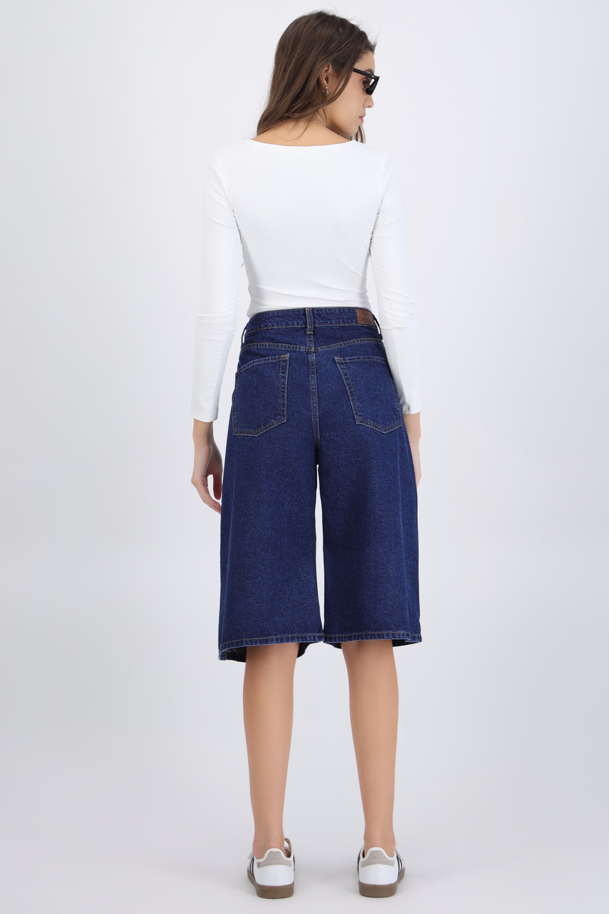 Bermuda denim estrellas brillos