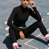 Chamarra deportiva detalle costuras