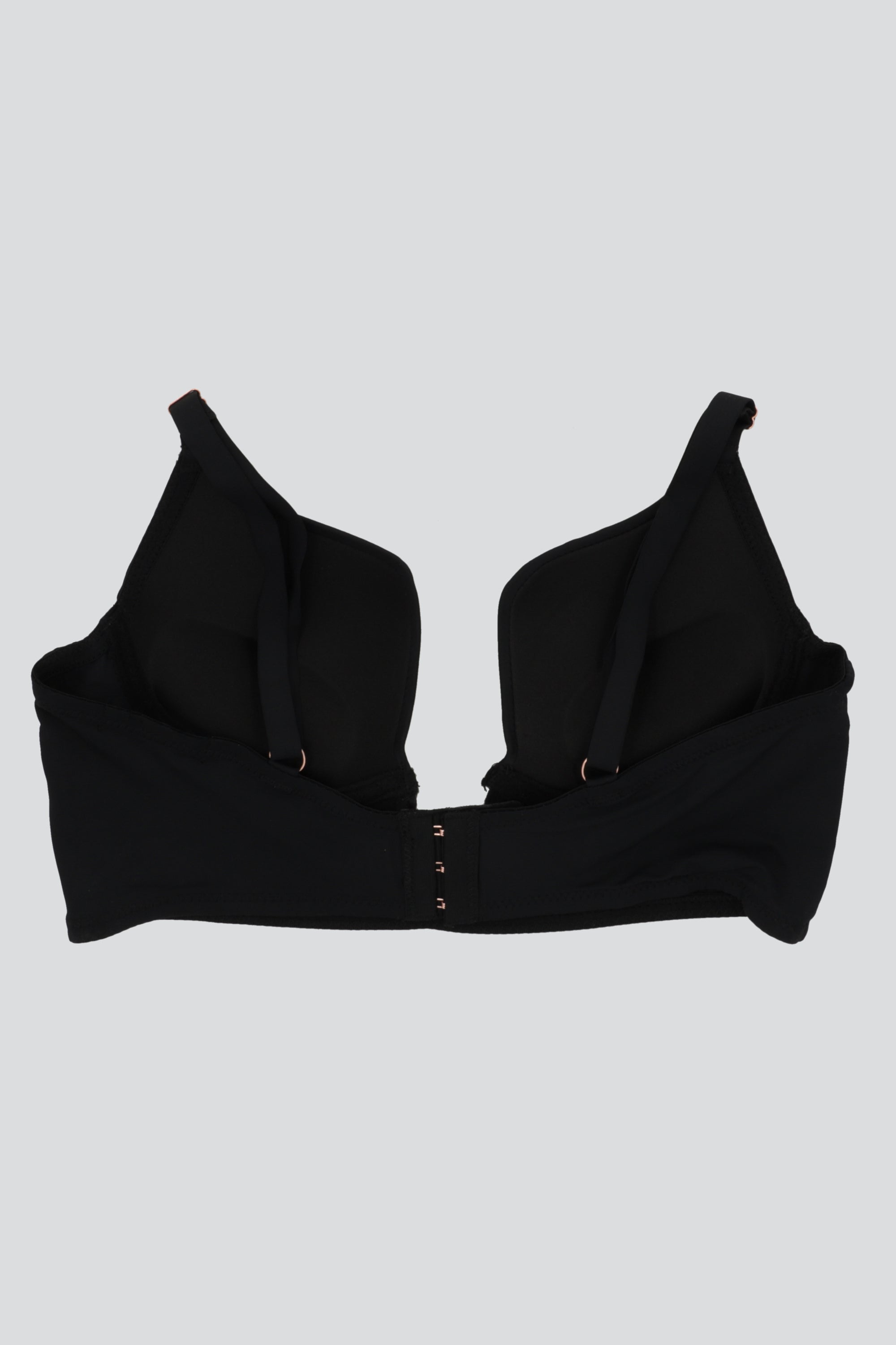 Bra copa escote en U NEGRO