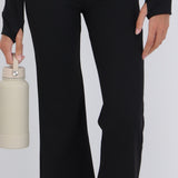 Leggings wide leg pretina ancha