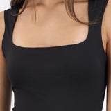 Bodysuit escote cuadrado tirante ancho
