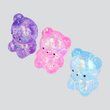 Set 3 squishies mini ositos glitter