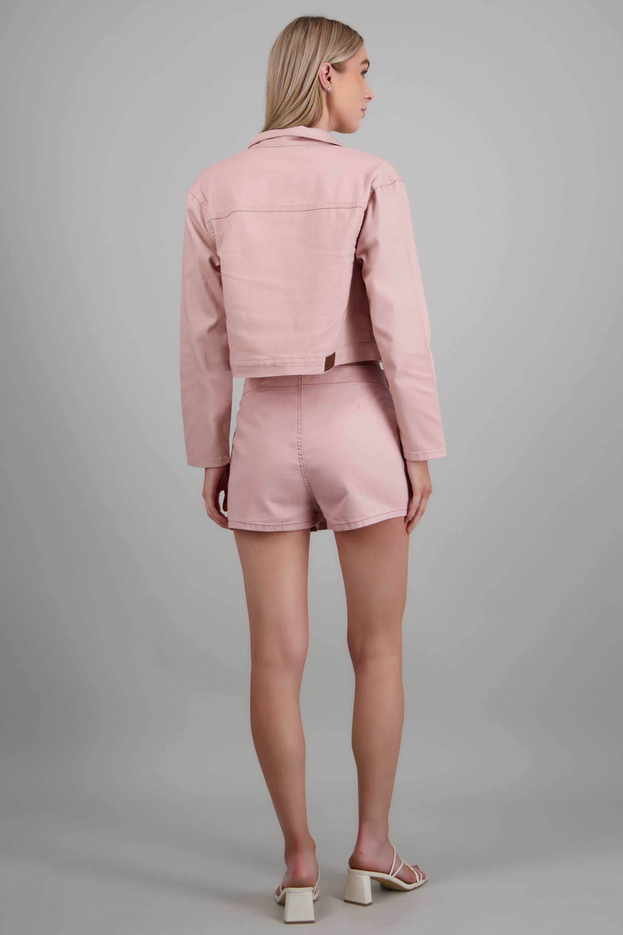 Skort básica ROSA PASTEL