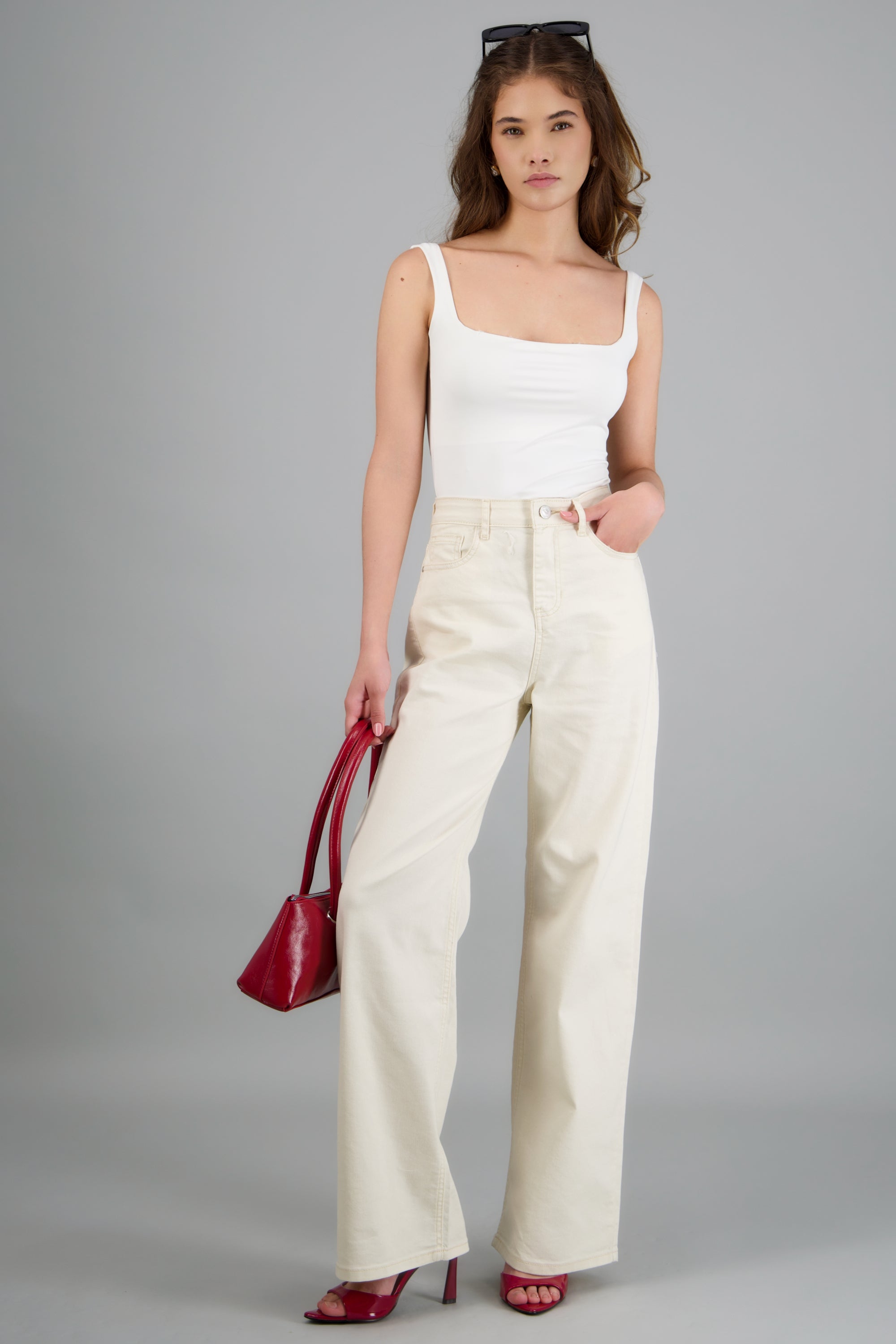 Jeans wide leg HUESO