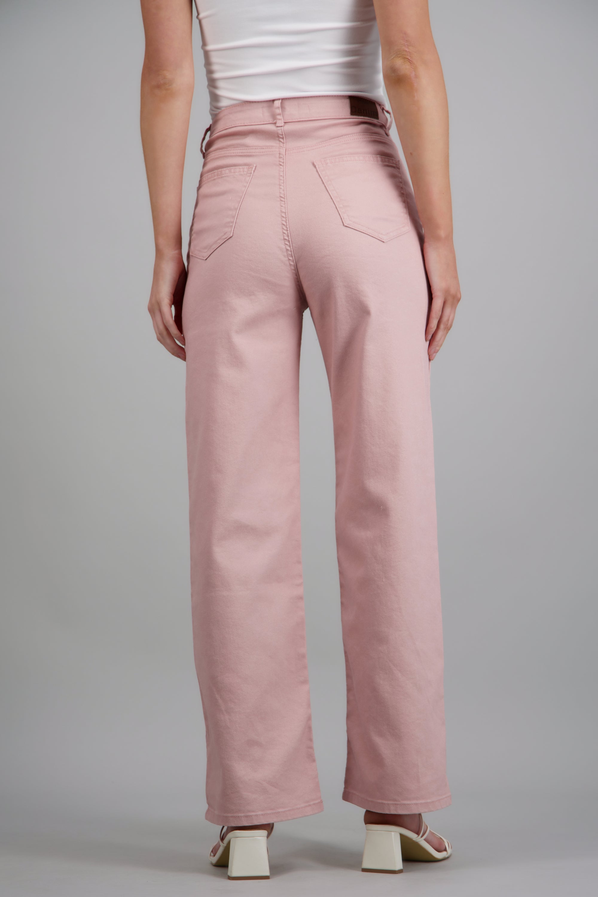 Jeans wide leg ROSA PASTEL