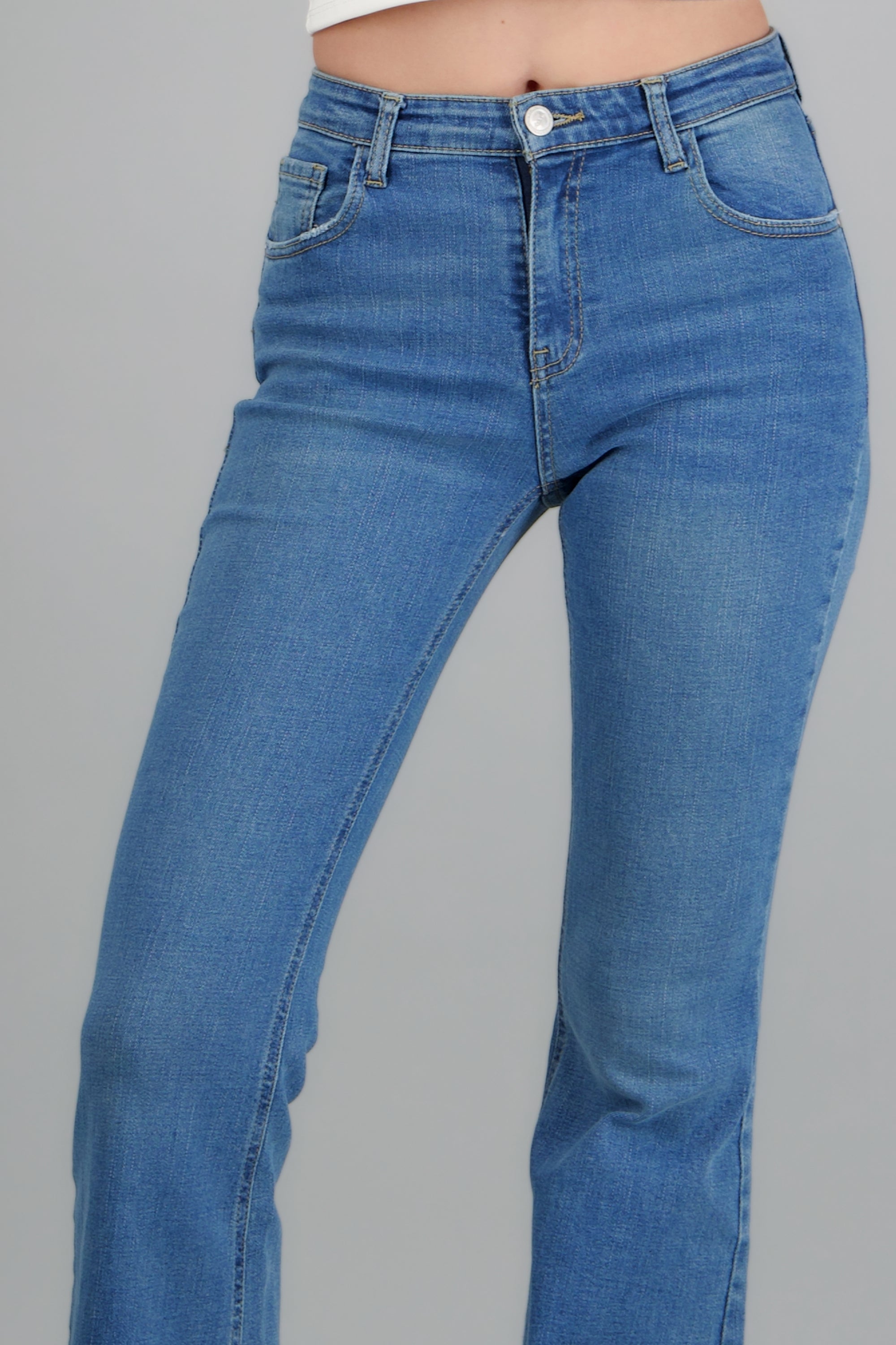 Jeans flare skinny MEDIUM WASH
