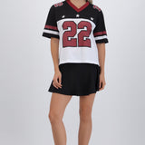 Playera tipojersey constraste estrellas