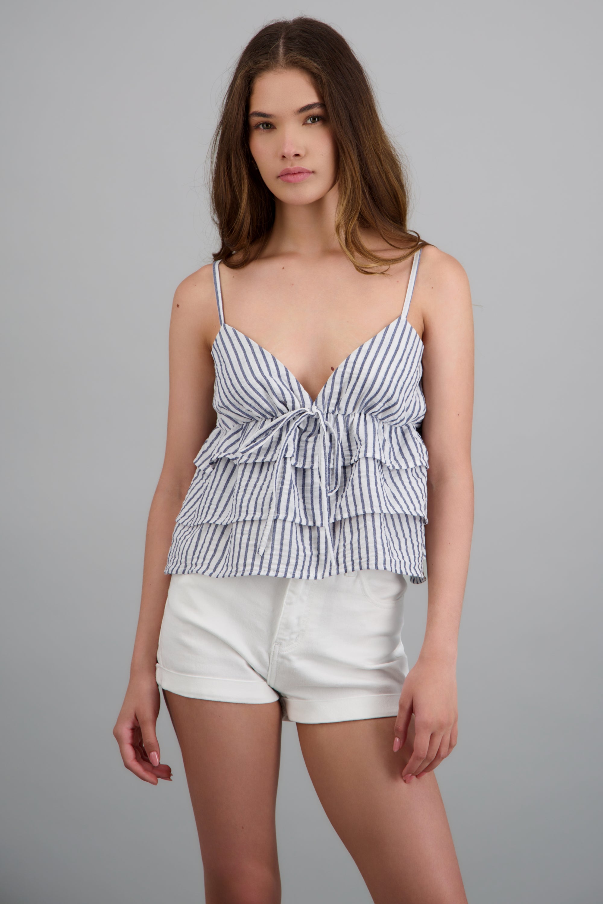 Top tirantes con olanes MARINO COMBO