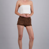 Shorts mini smock