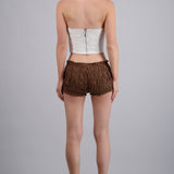 Shorts mini smock