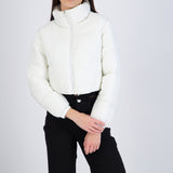 Chamarra puffer crop