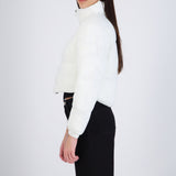 Chamarra puffer crop