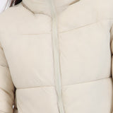 Chamarra puffer crop