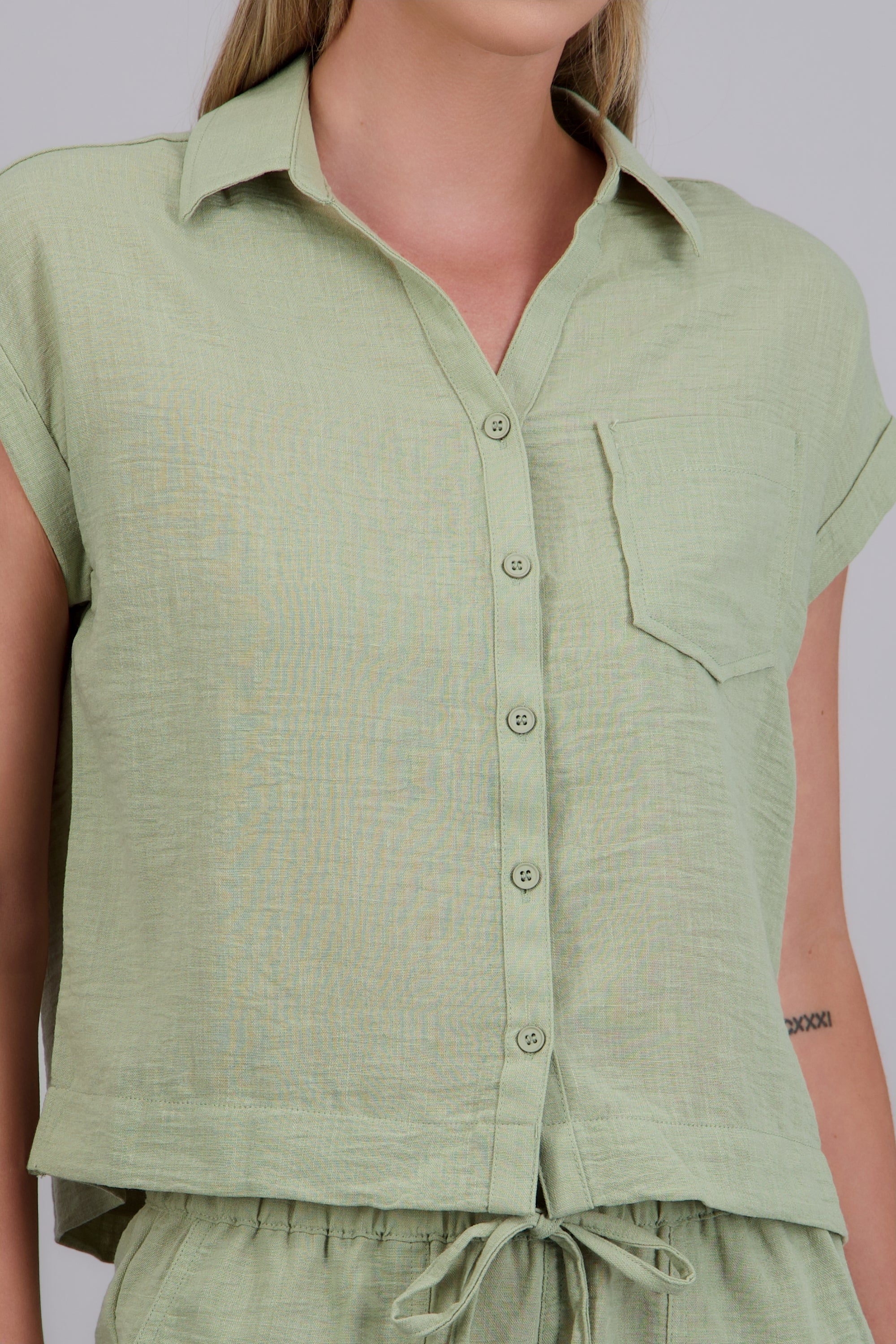 Camisa sin mangas ligera SAGE