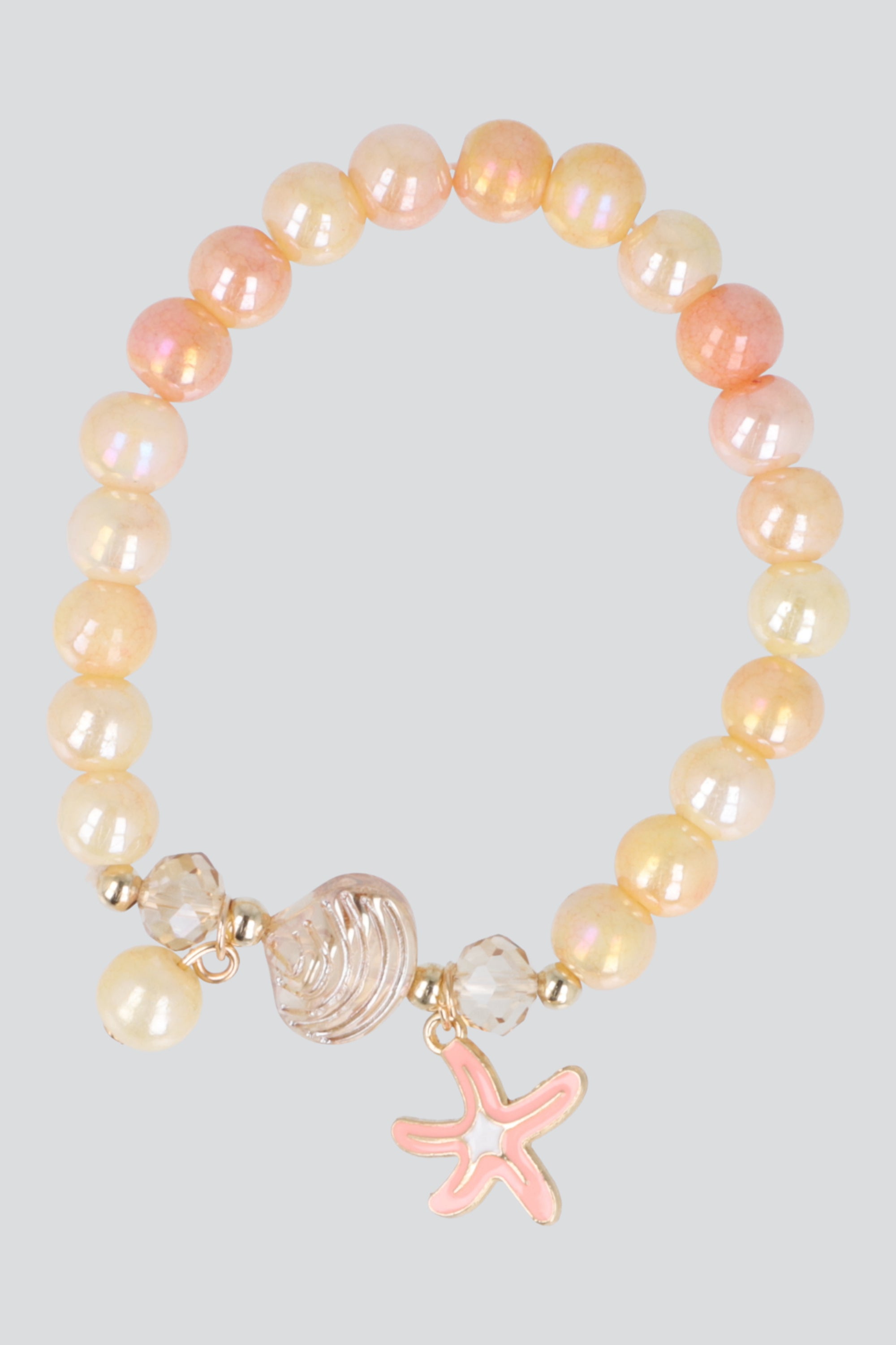 Pulsera beads playa NARANJA