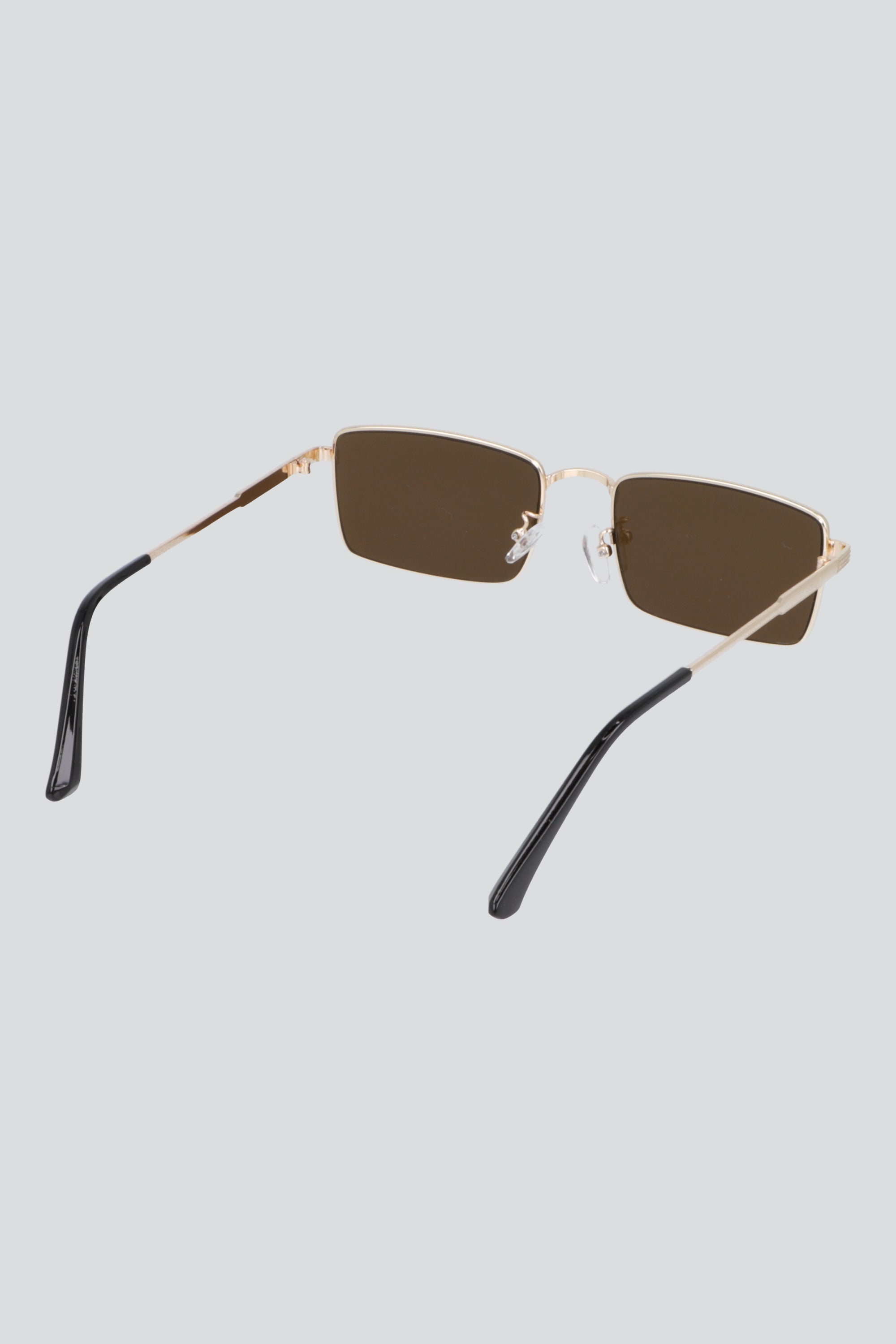 Lentes rectángulo metal ORO