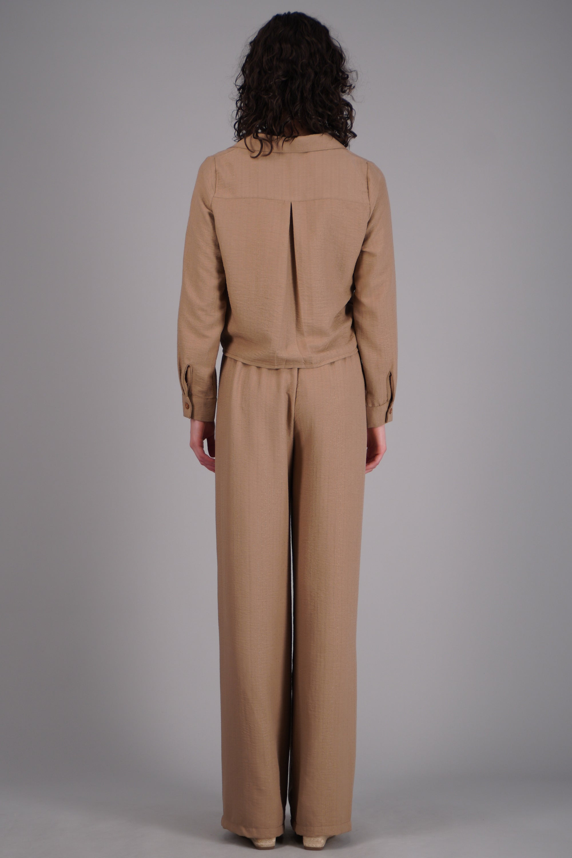 Pantalon pretina elastico BEIGE