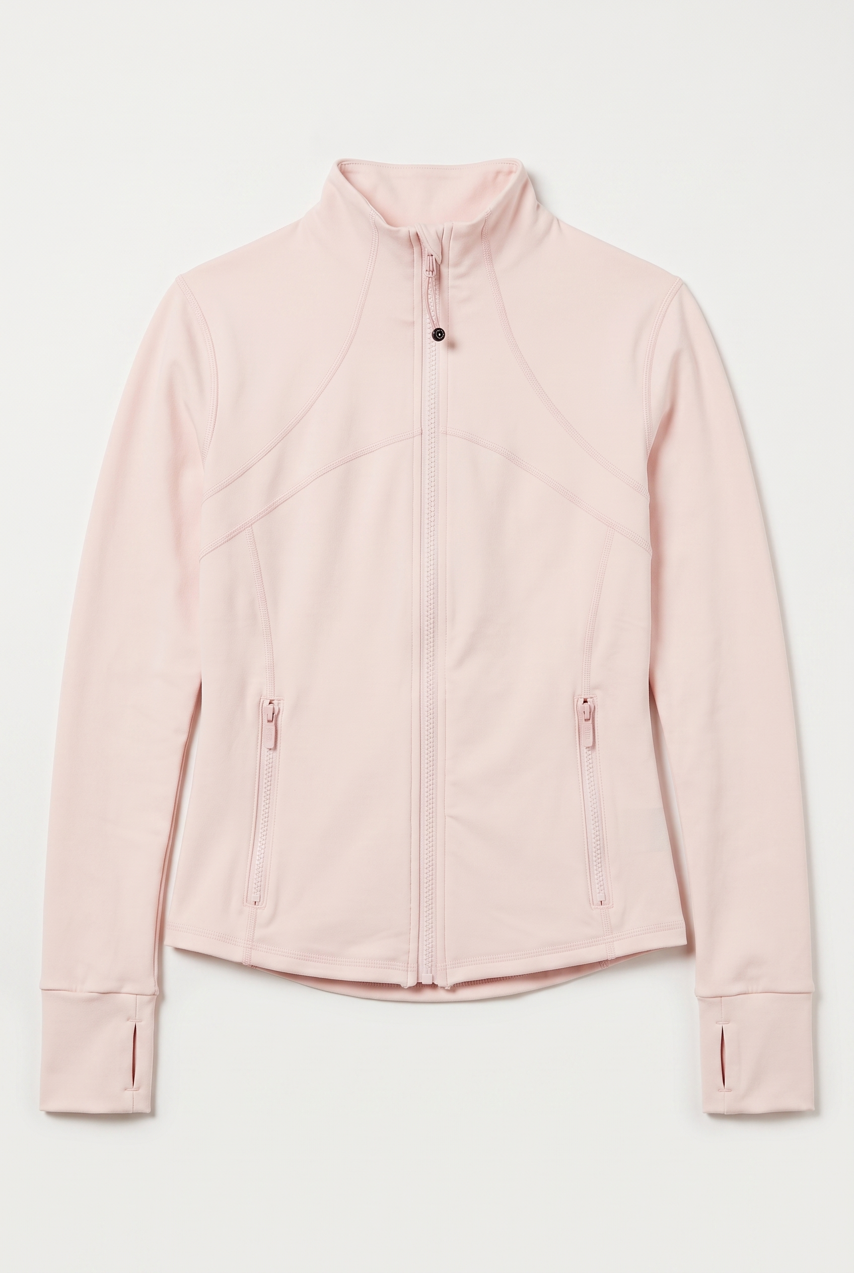 Chamarra fit definido con forro polar ligero ROSA PASTEL