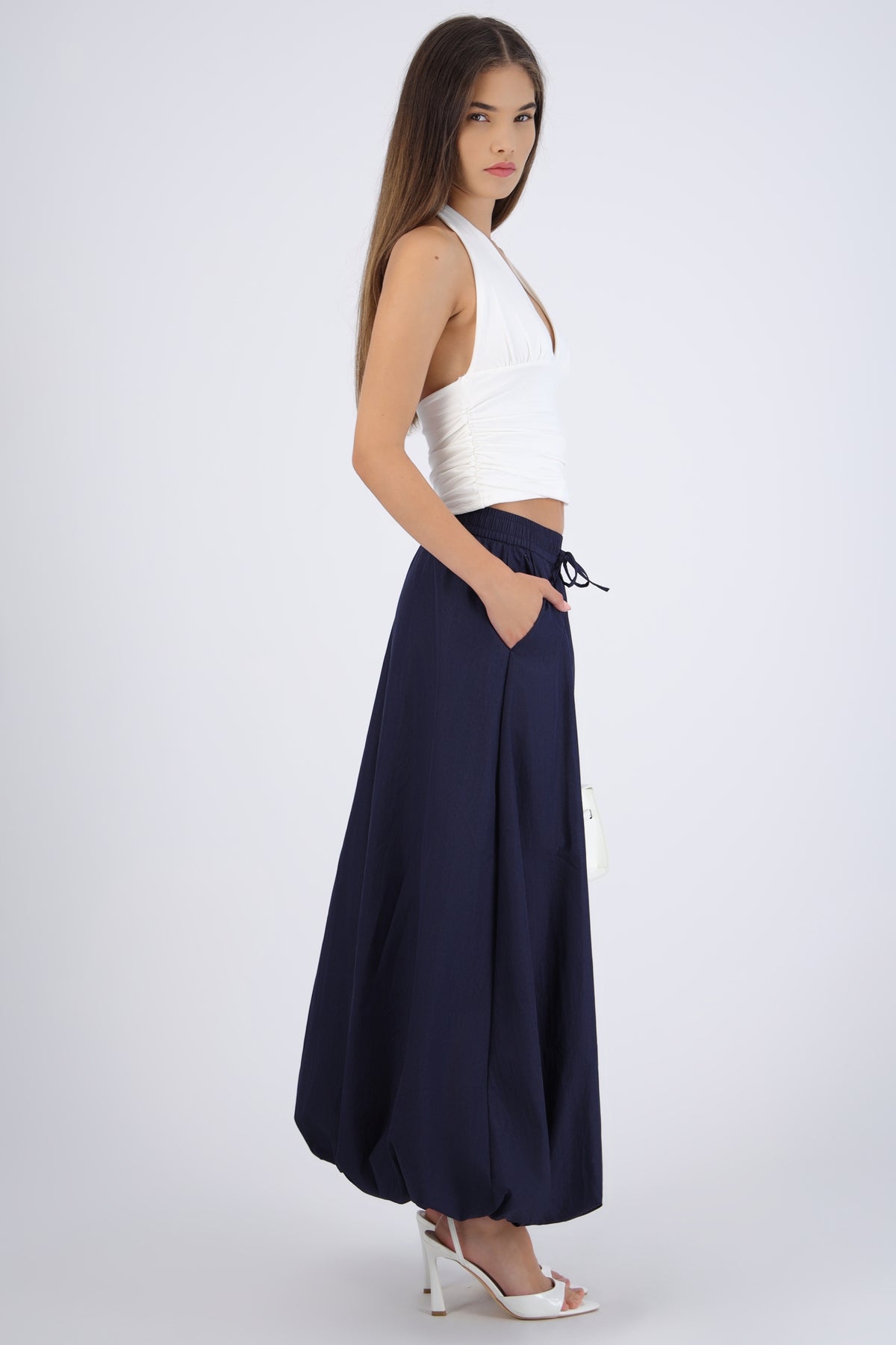 Pantalones globo AZUL MARINO