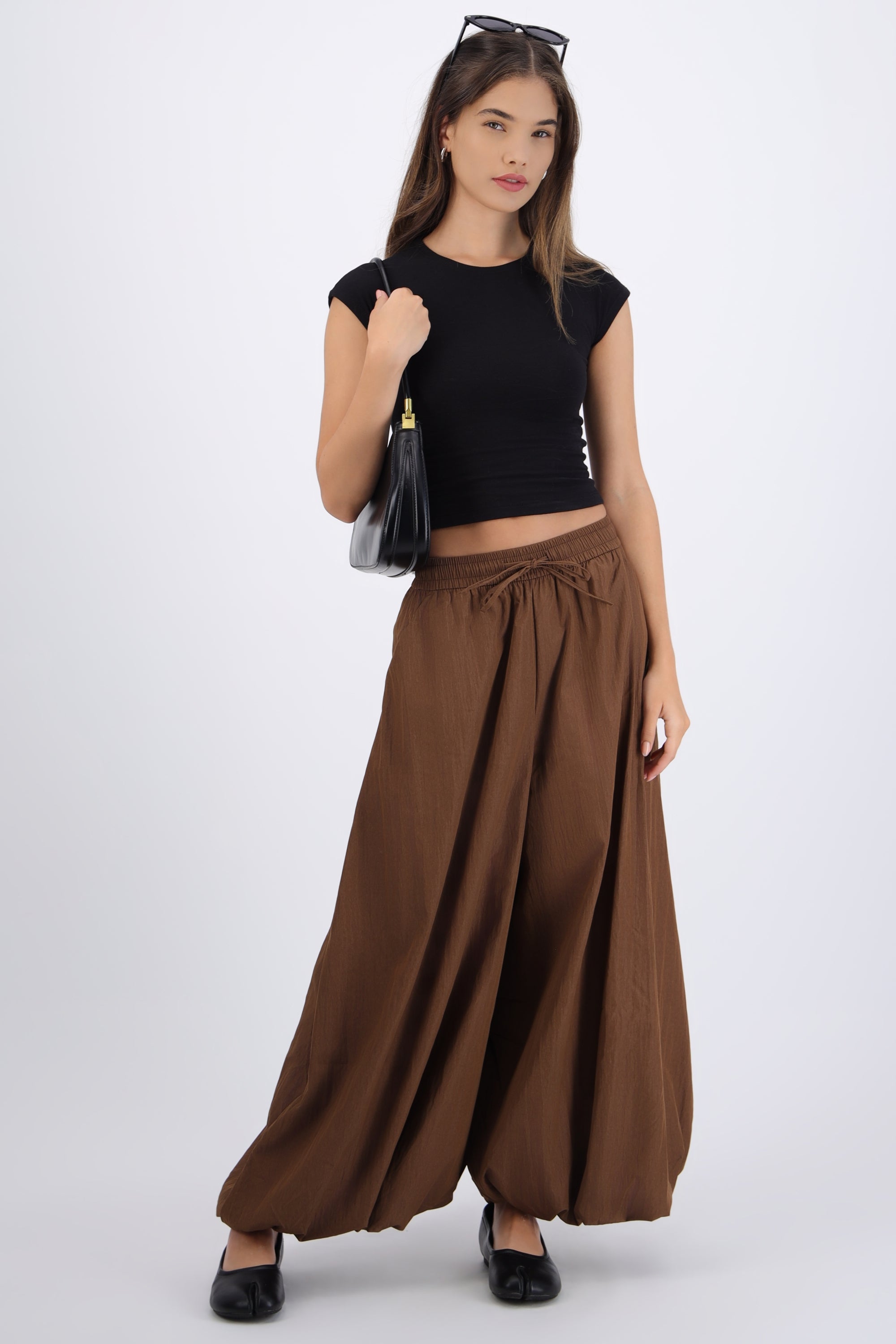 Pantalones globo CAMELLO