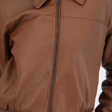 Chamarra bomber pu ligera