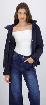Gabardina con chamarra ligera desmontable