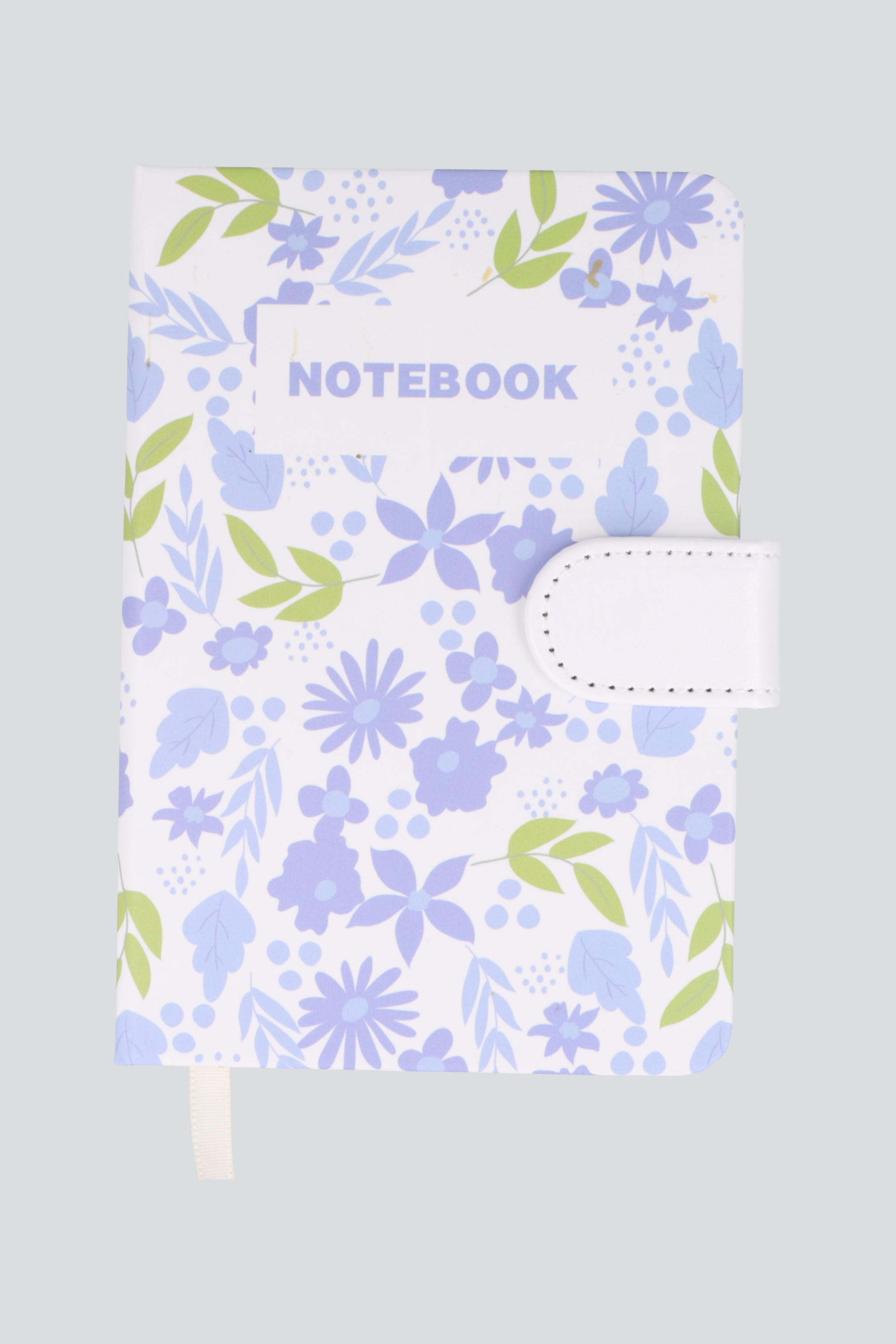 Libreta 144 hojas rayas floral