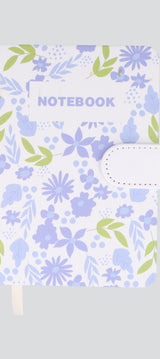 Libreta 144 hojas rayas floral